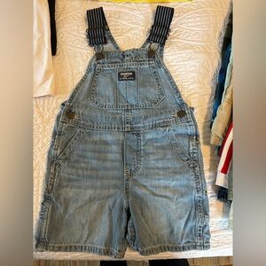 OshKosh B'gosh Blue Denim Overall Shorts